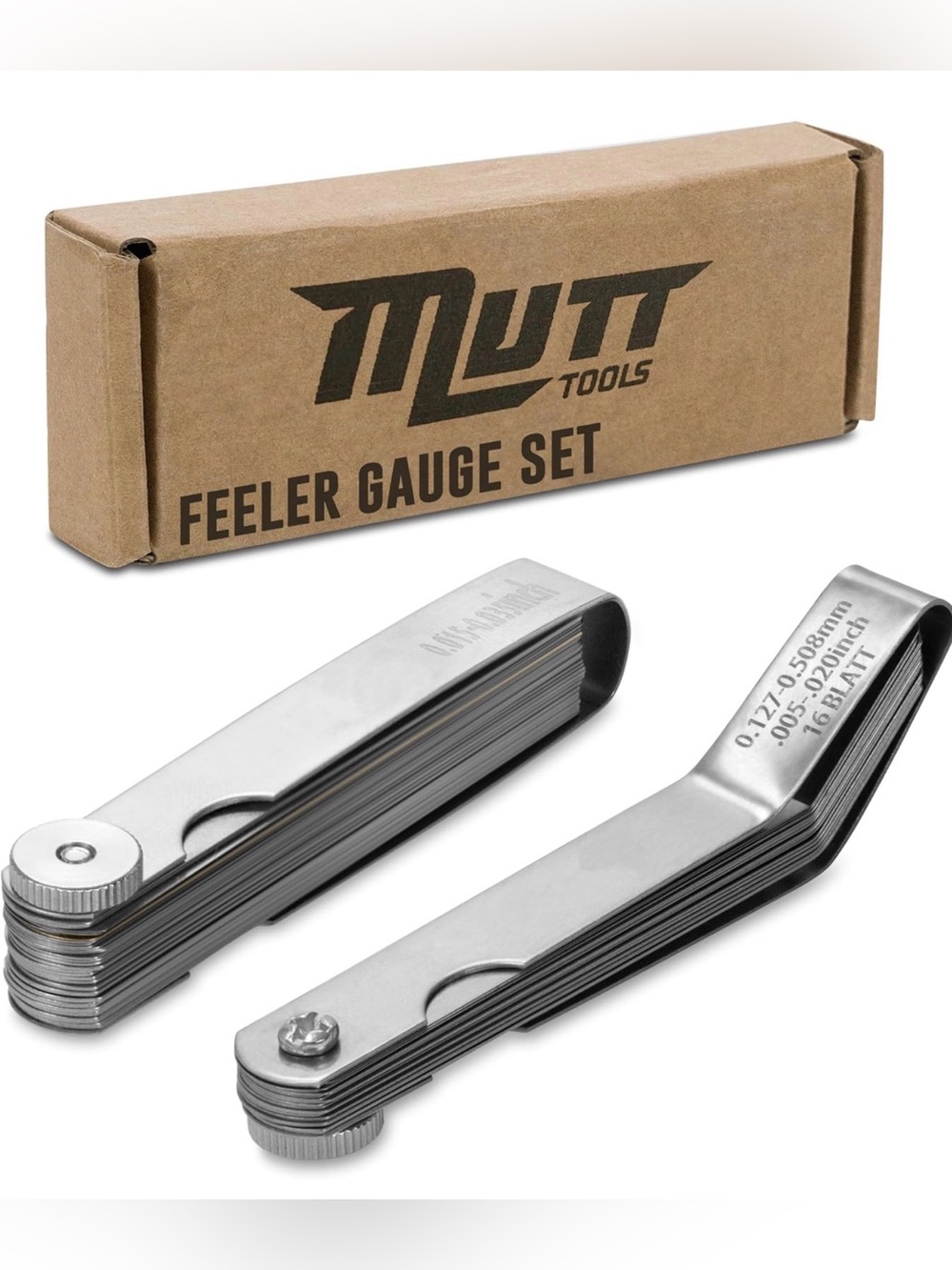 Silver Feeler Gauge Set - Precision Accessory